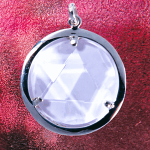 Bergkristall Medaillon